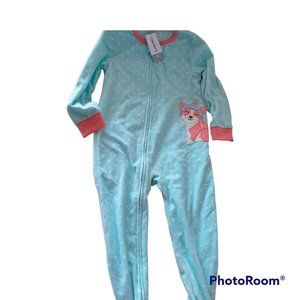 3/$25 Carter Girl Footie Pajamas